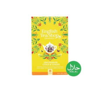 ENGLISH TEA SHOP (UK) – OG LEMONGRASS, GINGER & CITRUS – 30G